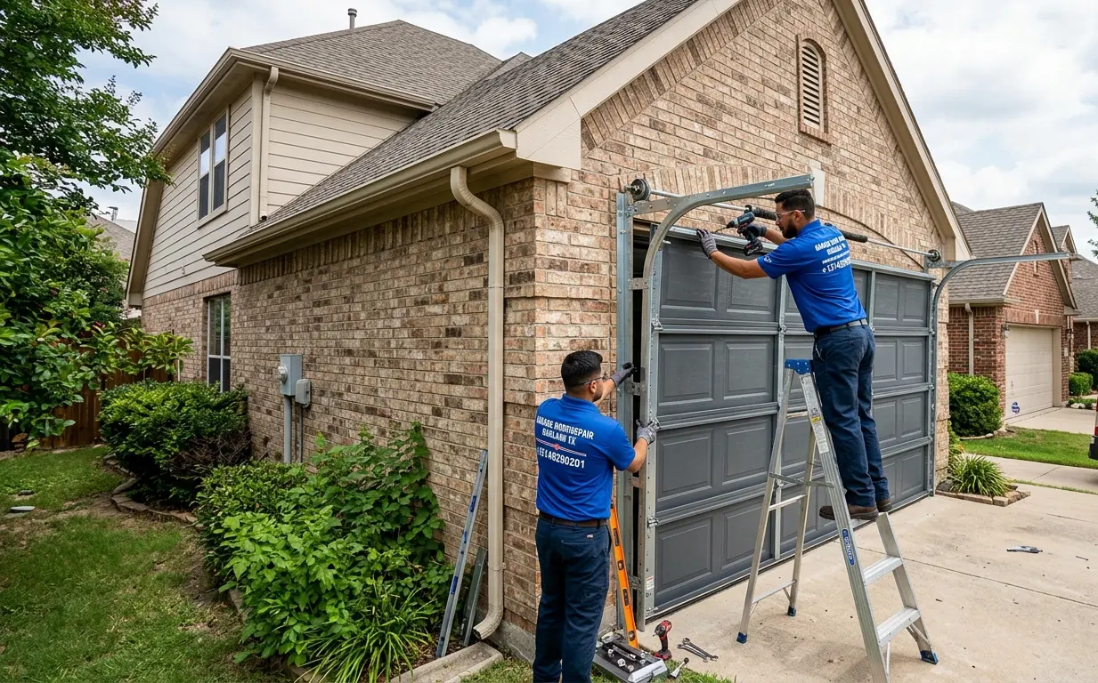 New garage door installation and replacement service in Garland TX