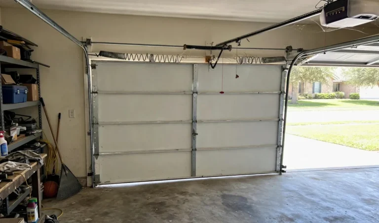 New garage door springs after replacement in Firewheel, Garland TX